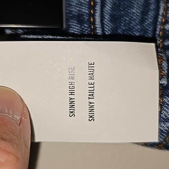 Abercrombie & Fitch The Skinny High Rise Curve Love Medium Womens Sz 28/6R NWT - Picture 11 of 15